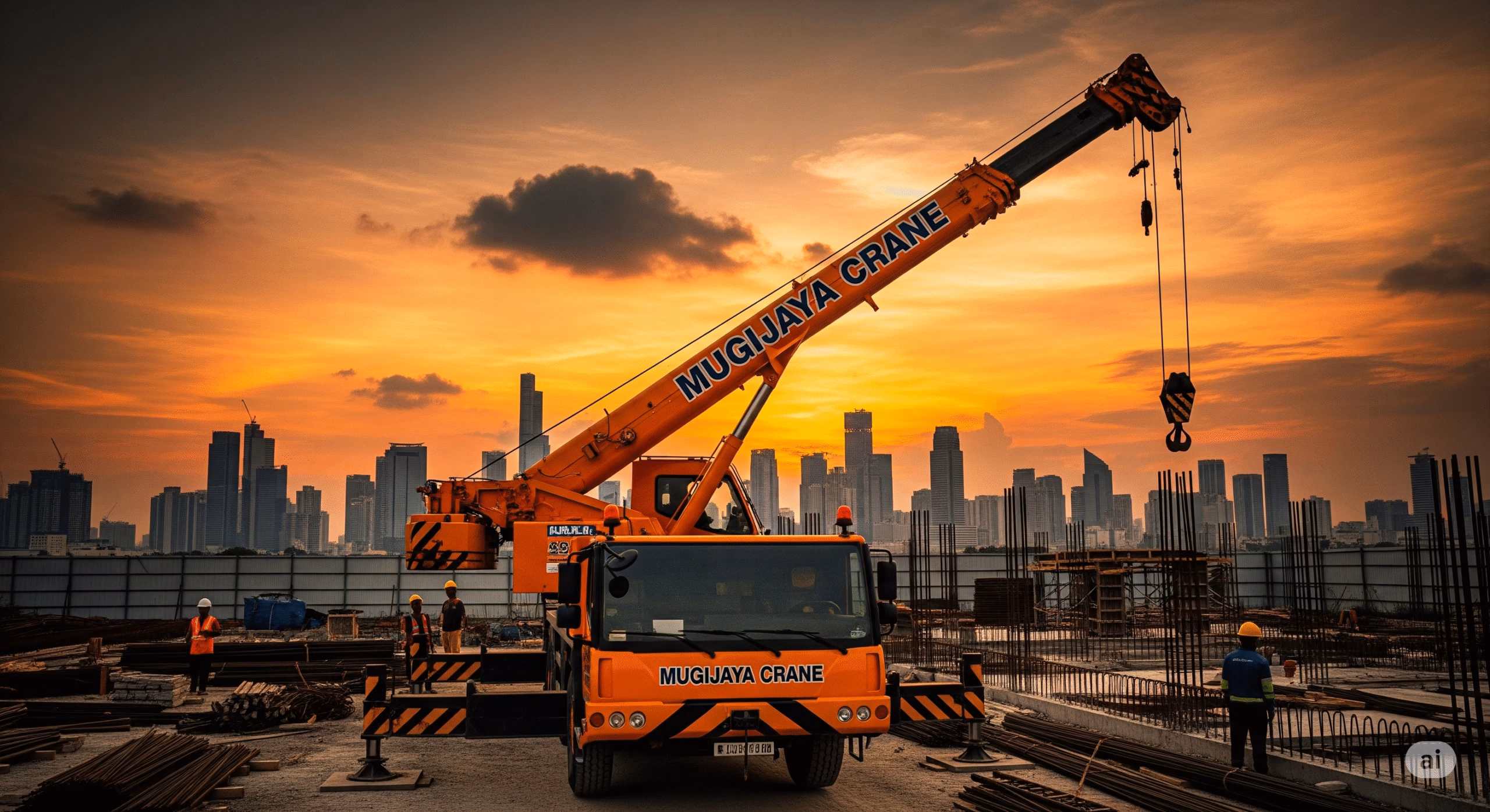 Area Layanan Mugi Jaya Abadi Crane Jabodetabek